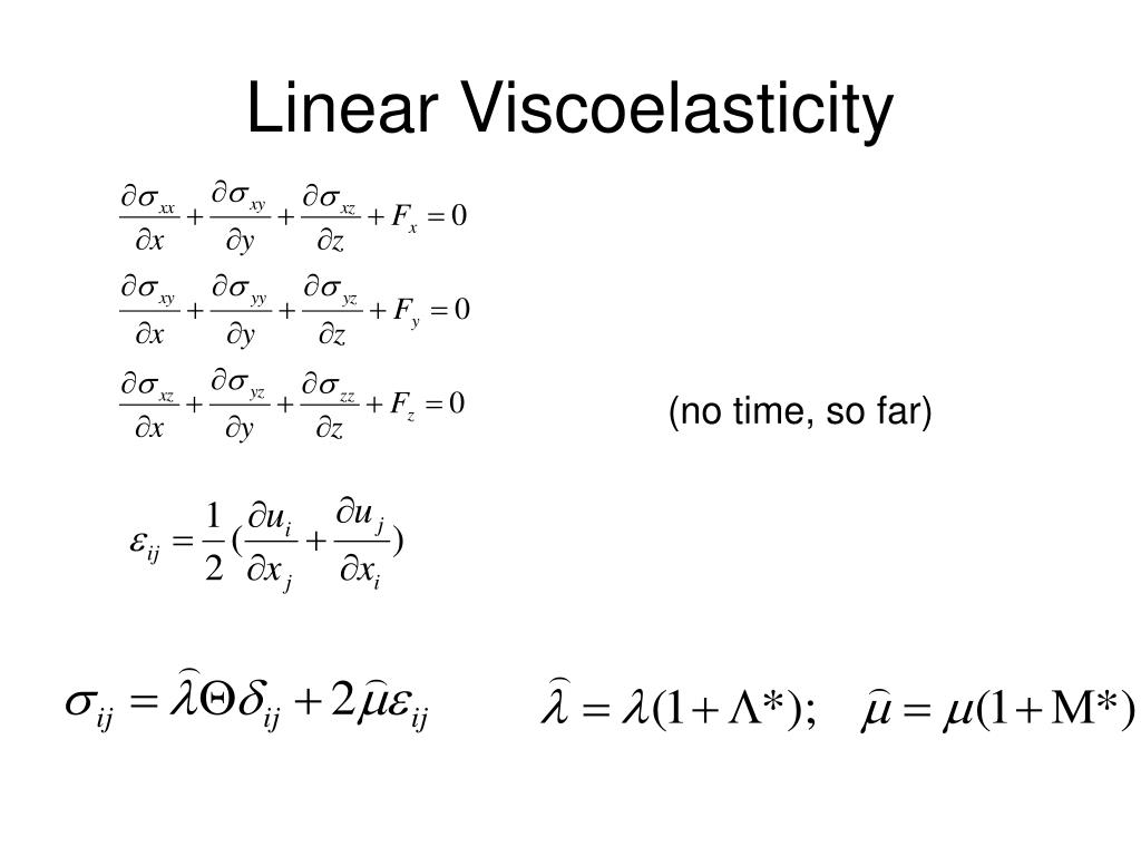 Linear Viscoelasticity