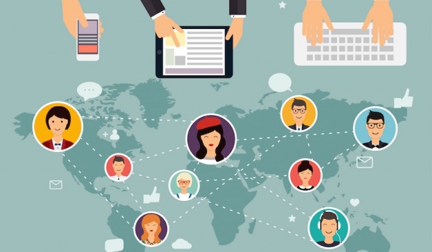 Communications via Network and Web