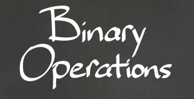 Binary Operation